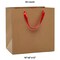 Heavy Duty Kraft Euro Tote 16" x 6" x 12" with Satin Ribbon Handles